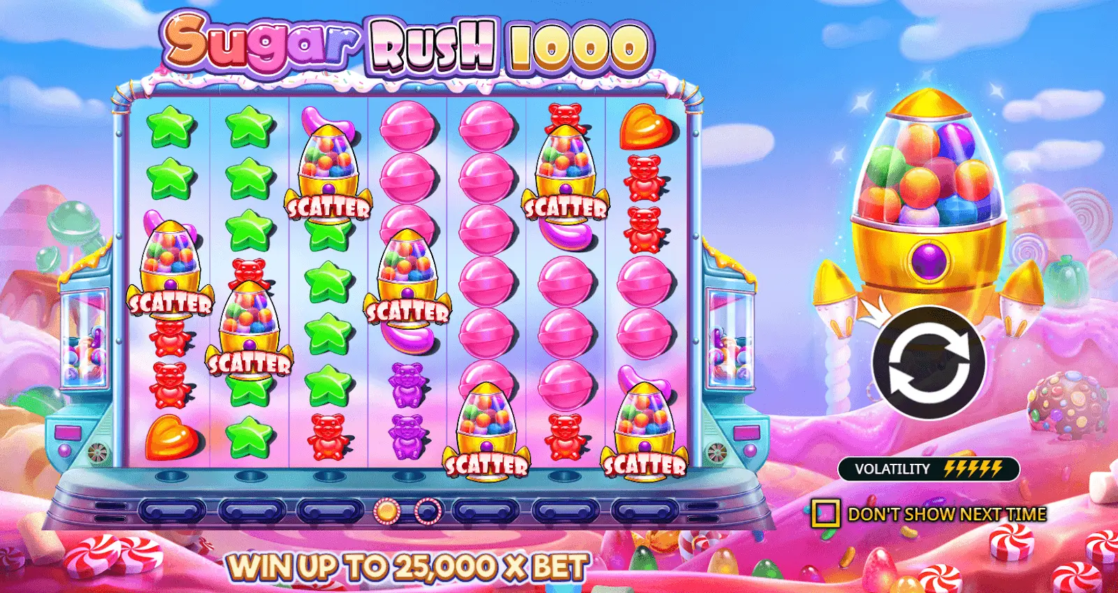 Sugar Rush slot by Pragmatic Play